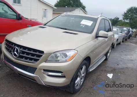 2012 Mercedes-Benz Ml 350 4Matic из США, поврежденный, VIN 4JGDA5HB5CA094274